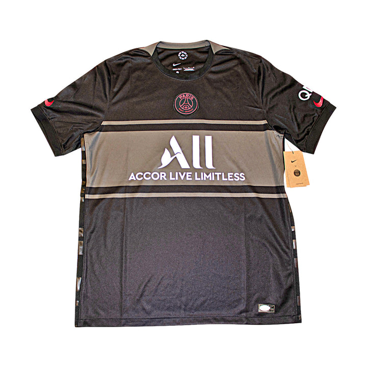 Marquinos Paris St. Germain Autographed Signed 21-22 Nike Third Jersey (JSA COA #AY32052)