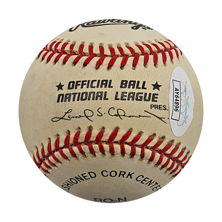 Bill Pulsipher New York Mets Autographed Signed ONL Baseball (JSA COA #AY64896)