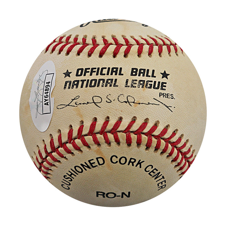 Jason Isringhausen New York Mets Autographed Signed Coleman ONL Baseball (JSA COA #AY64894)