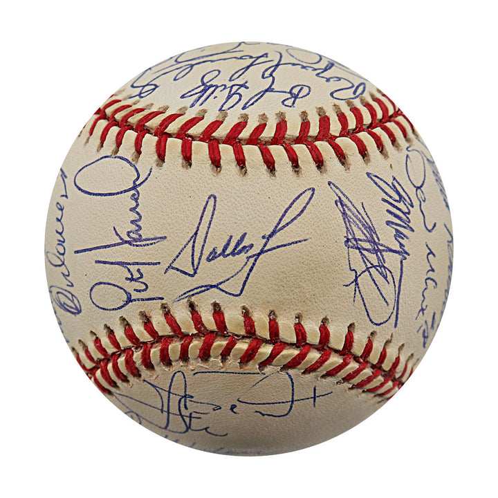 Franco, Alfonzo, Kent 1996 New York Mets Team Signed ONL Baseball (JSA LOA #ZZ25669)