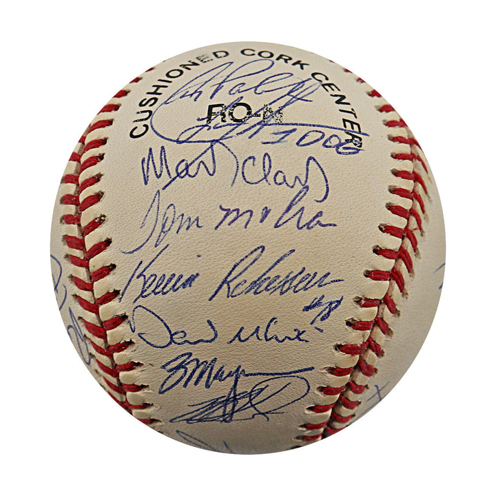 Franco, Alfonzo, Kent 1996 New York Mets Team Signed ONL Baseball (JSA LOA #ZZ25669)