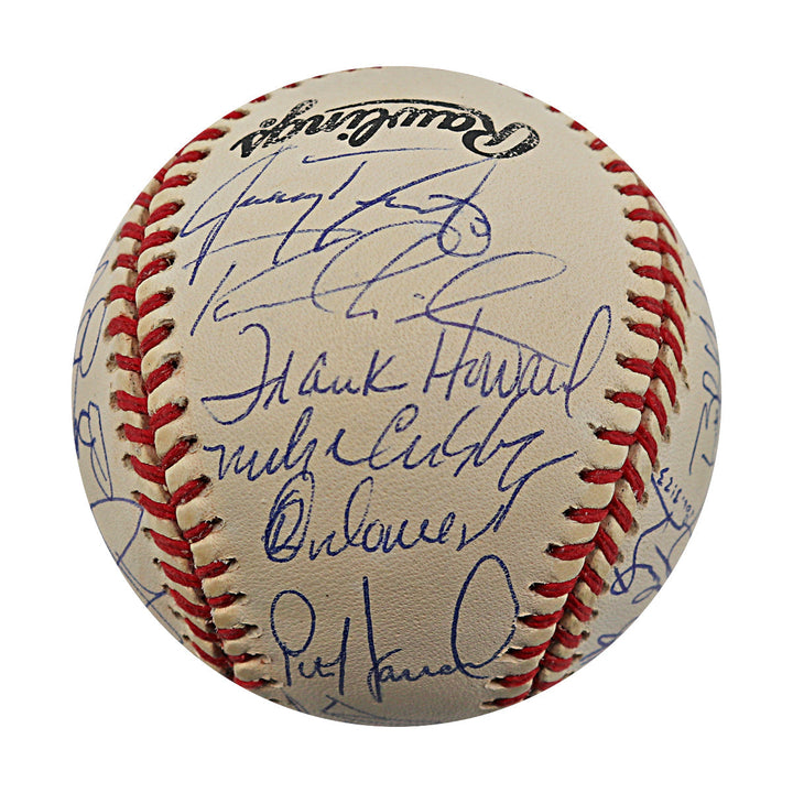 Franco, Alfonzo, Kent 1996 New York Mets Team Signed ONL Baseball (JSA LOA #ZZ25669)
