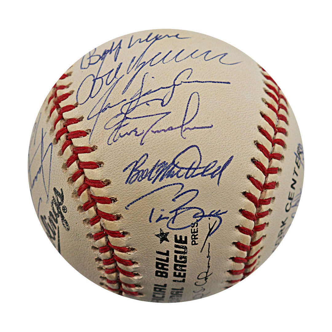 Franco, Alfonzo, Kent 1996 New York Mets Team Signed ONL Baseball (JSA LOA #ZZ25669)