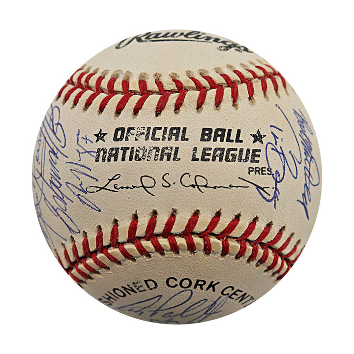 Franco, Alfonzo, Kent 1996 New York Mets Team Signed ONL Baseball (JSA LOA #ZZ25669)