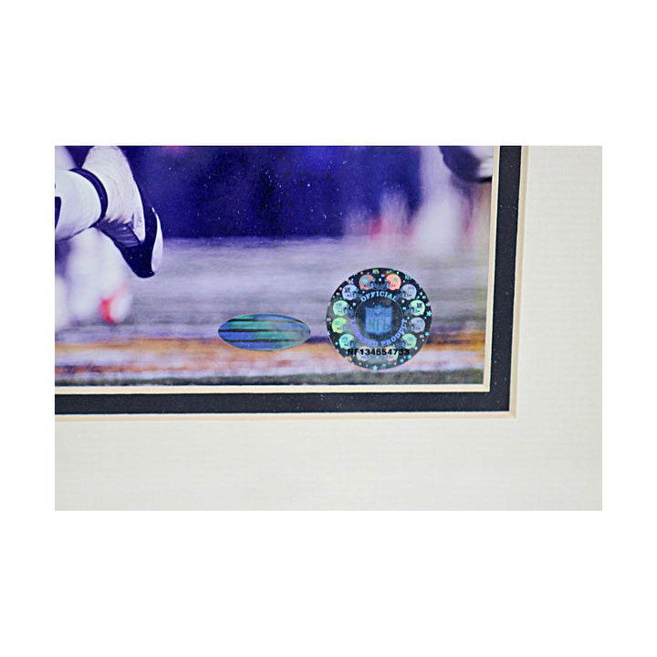 Jamal Lewis Baltimore Ravens Autographed Signed 8x10 Framed Photo (Steiner Holo)