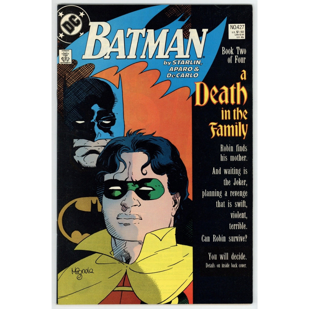 DC Comics: Batman #427 By Starlin Aparo & DeCarlo (A)