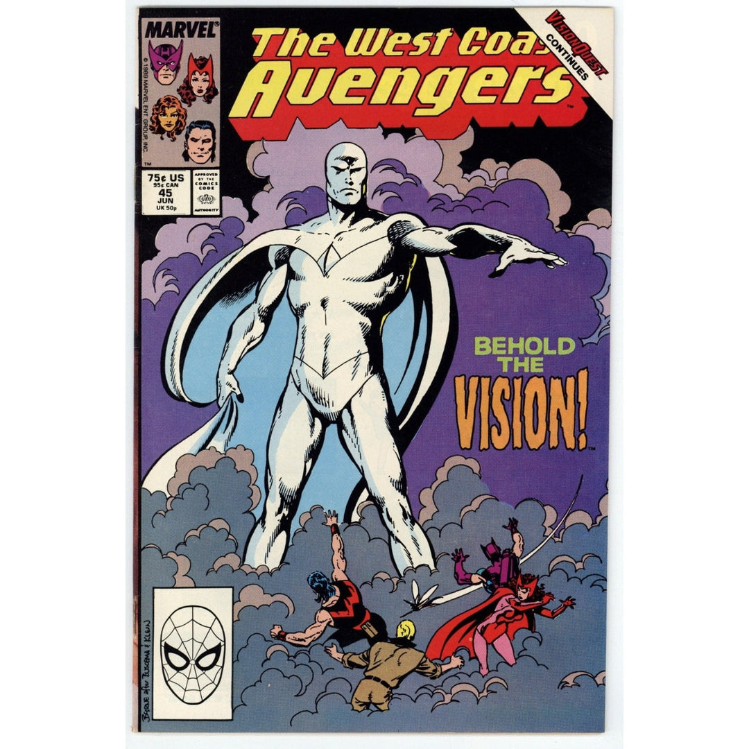Marvel Comics: West Coast Avengers #45