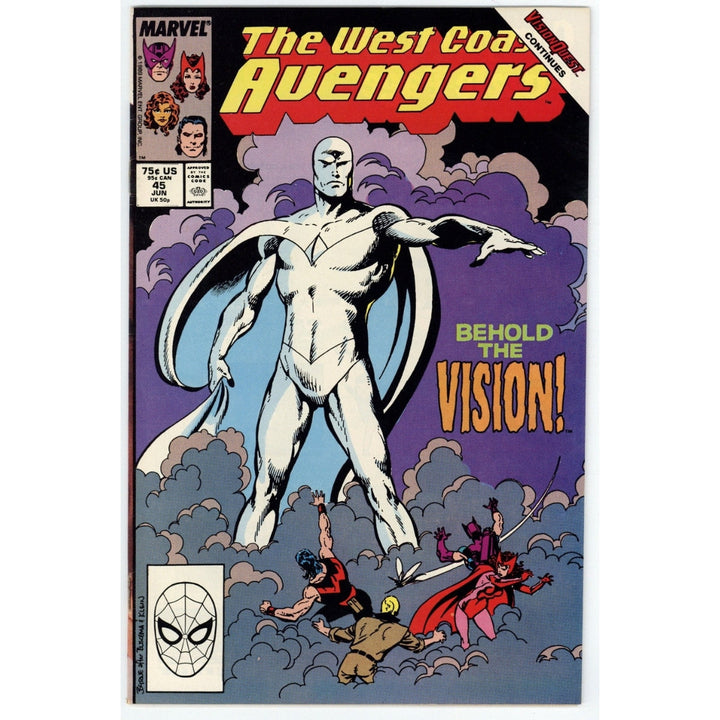 Marvel Comics: West Coast Avengers #45