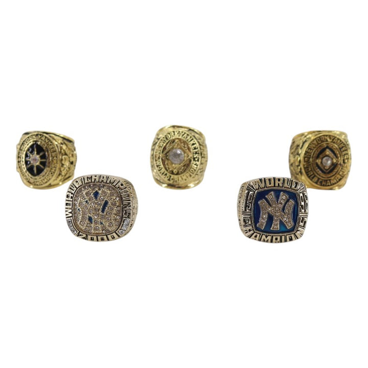 New York Yankees 27 Time World Series Champs Replica Ring Set with Box