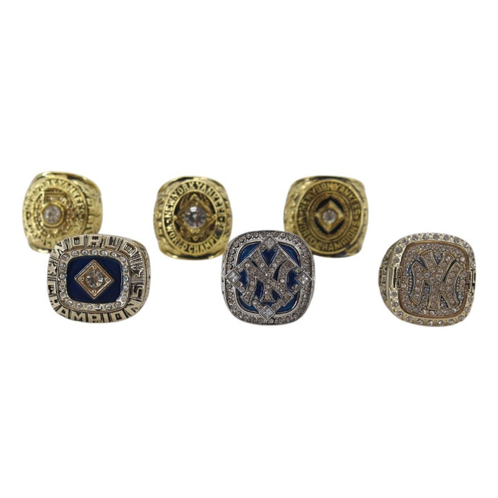 New York Yankees 27 Time World Series Champs Replica Ring Set with Box