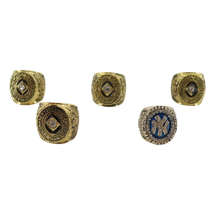 New York Yankees 27 Time World Series Champs Replica Ring Set with Box