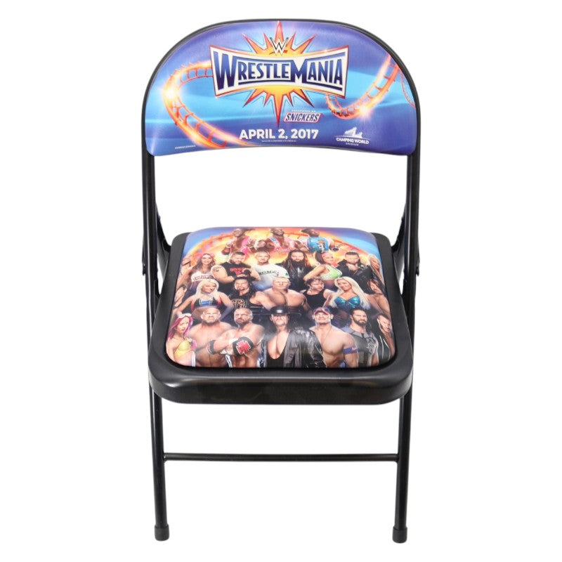 Roman Reigns vs. Undertaker WWE 2017 WrestleMania 33 Ringside Aluminum Chair