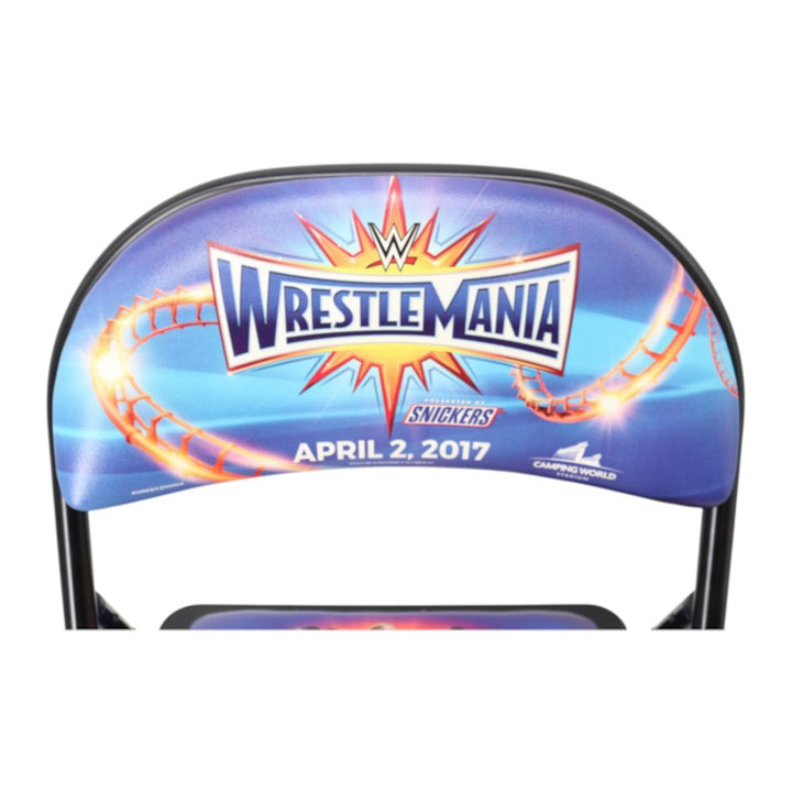 Roman Reigns vs. Undertaker WWE 2017 WrestleMania 33 Ringside Aluminum Chair