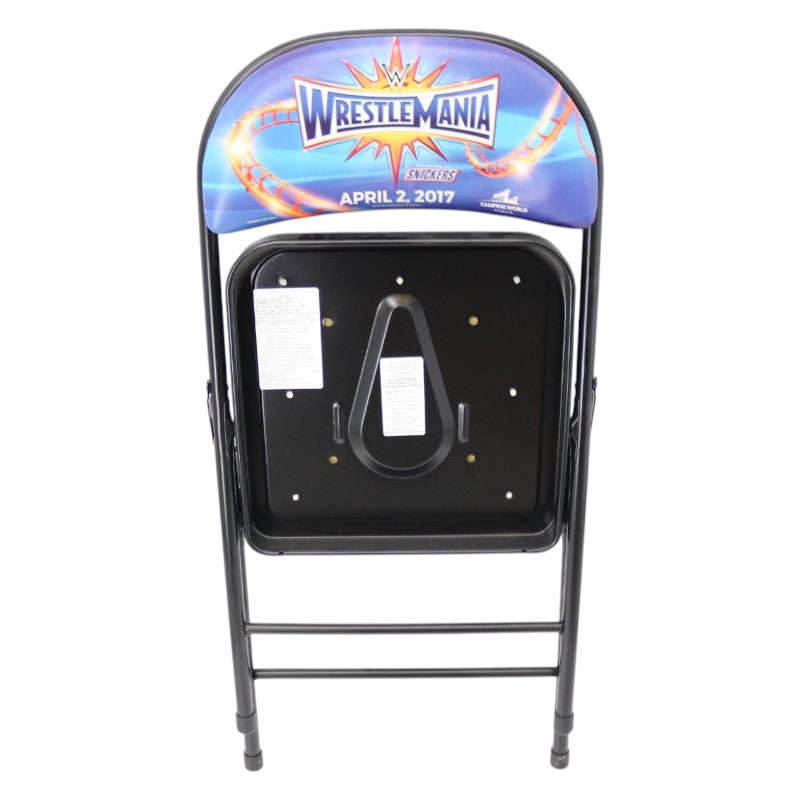 Roman Reigns vs. Undertaker WWE 2017 WrestleMania 33 Ringside Aluminum Chair
