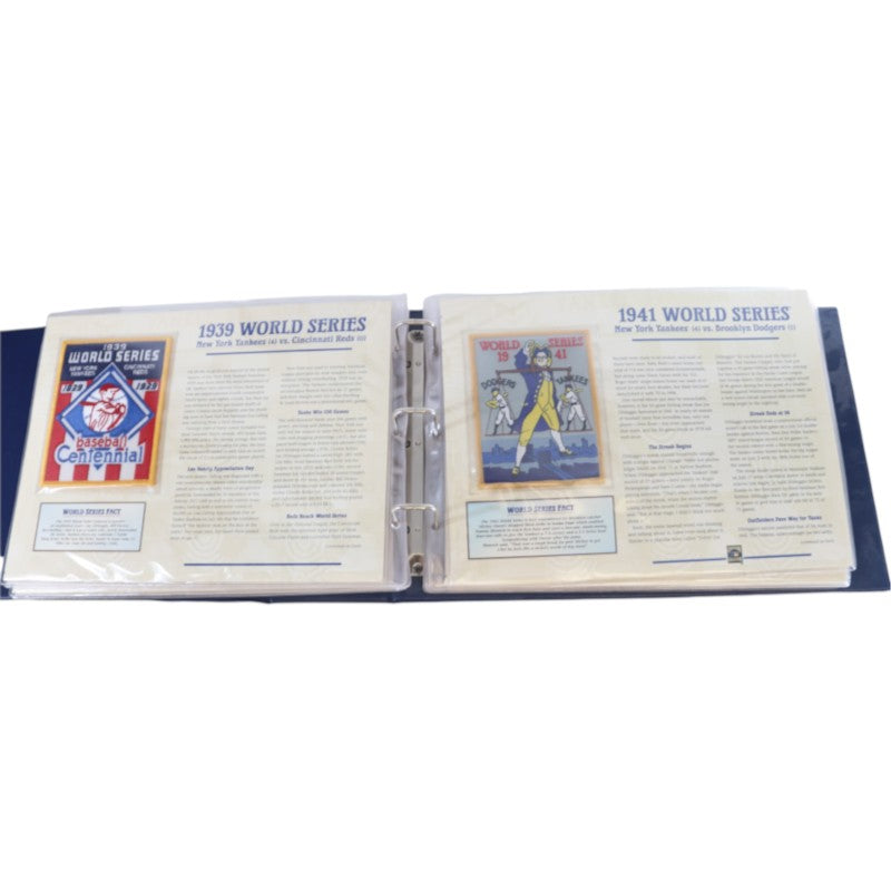 New York Yankees Official World Series Patch Collection 1923-2000 Set