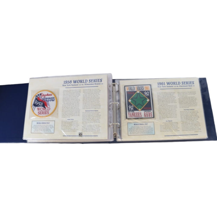 New York Yankees Official World Series Patch Collection 1923-2000 Set