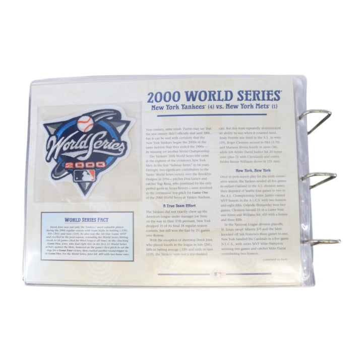 New York Yankees Official World Series Patch Collection 1923-2000 Set