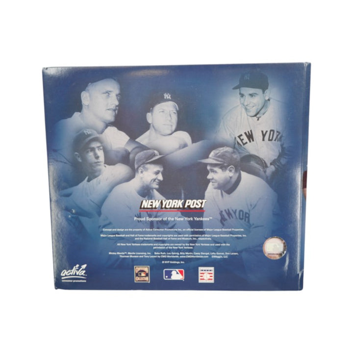 Mantle Gehrig Ruth New York Yankees 2005 The Immortals Medallion Collection New York Post Set