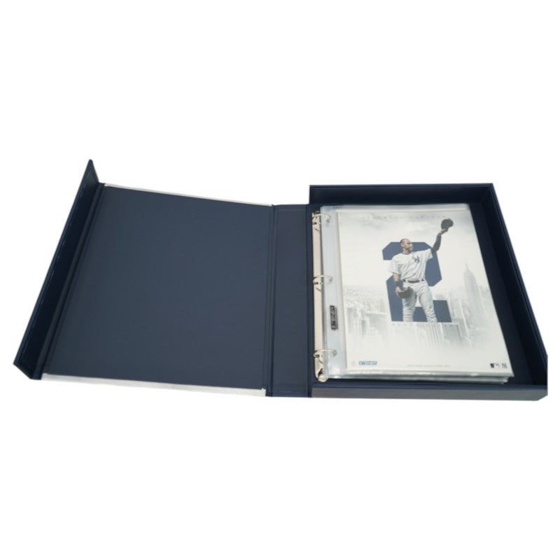 Derek Jeter New York Yankees Career Binder Case w/ 23 Photos Steiner Sports