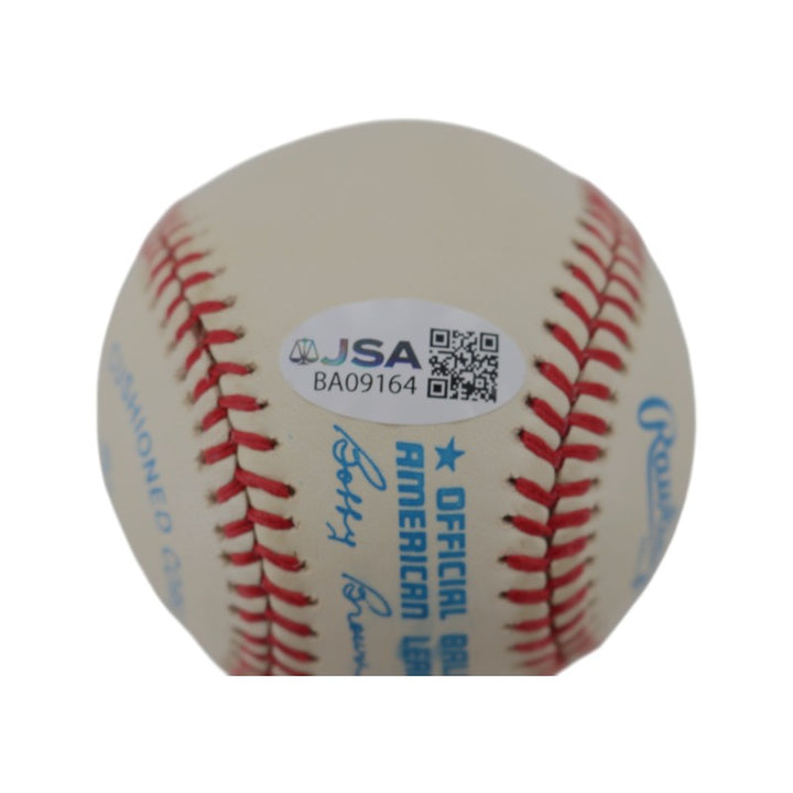 Mickey Mantle New York Yankees Autographed OAL Baseball JSA COA