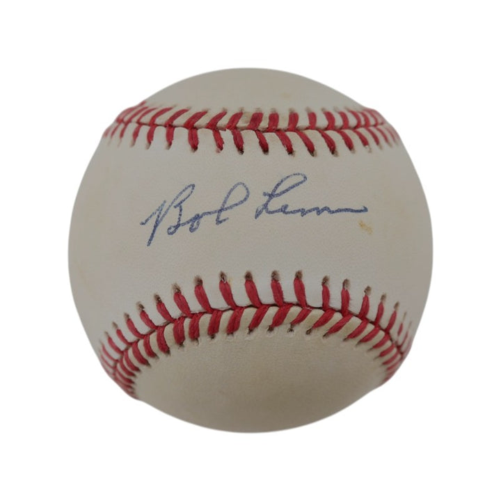 Bob Lemon Cleveland Indians Autographed OAL Baseball JSA COA