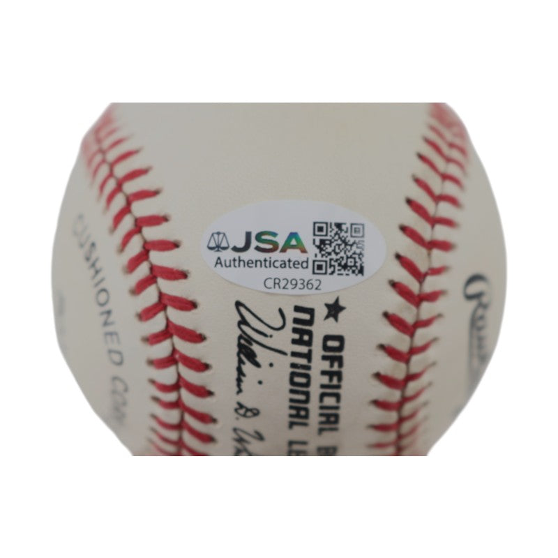 Chris Chambliss New York Yankees Autographed ONL Baseball JSA COA