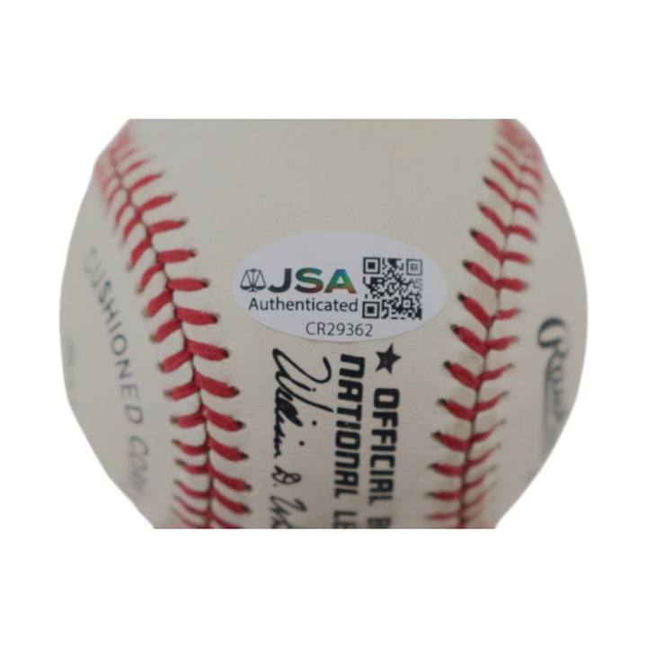 Chris Chambliss New York Yankees Autographed ONL Baseball JSA COA