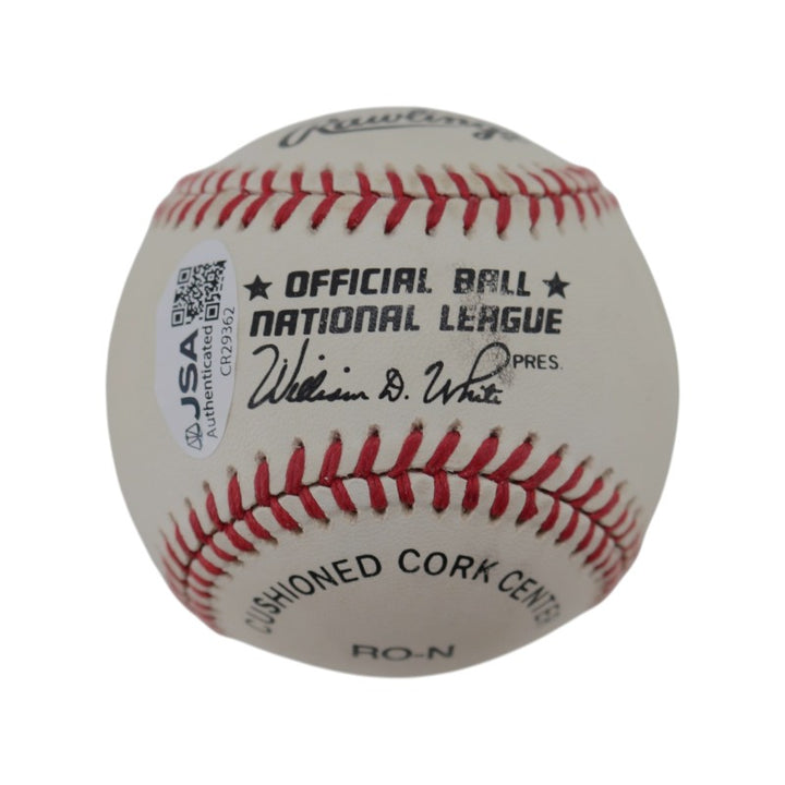Chris Chambliss New York Yankees Autographed ONL Baseball JSA COA
