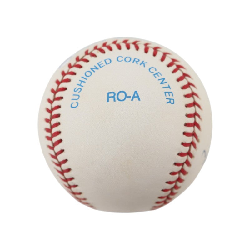 Don Larsen Mickey Rivers Ed Figueroa New York Yankees Multi Autographed OAL Baseball JSA COA