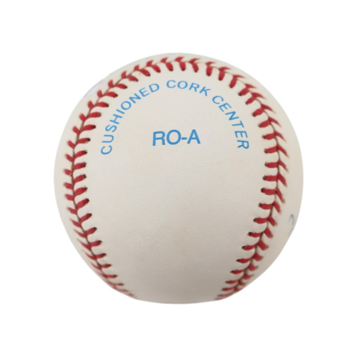 Don Larsen Mickey Rivers Ed Figueroa New York Yankees Multi Autographed OAL Baseball JSA COA