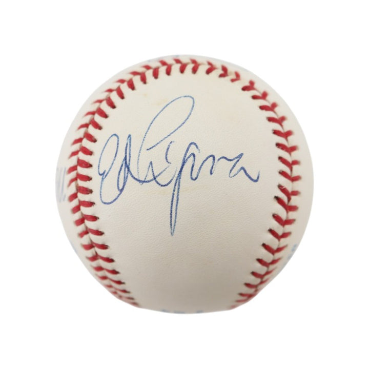 Don Larsen Mickey Rivers Ed Figueroa New York Yankees Multi Autographed OAL Baseball JSA COA