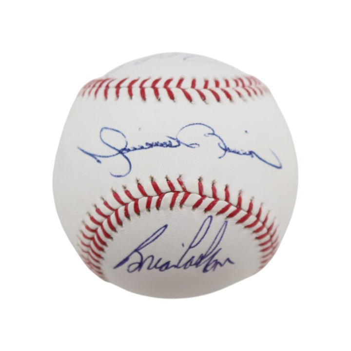 Rivera Cashman Girardi New York Yankees Multi Autographed OMLB Baseball JSA COA