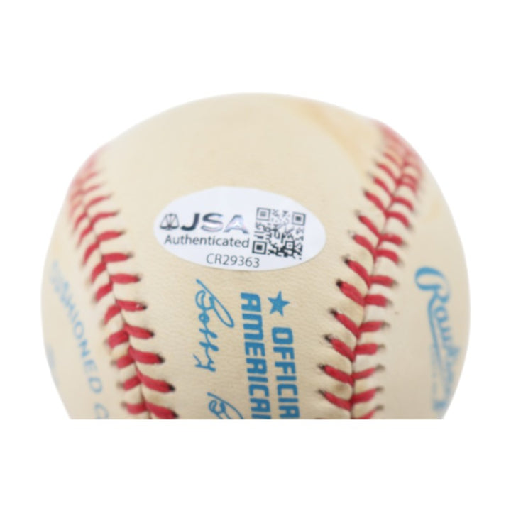 Nolan Ryan Texas Rangers Autographed OAL Baseball LE 2901/5000 JSA COA