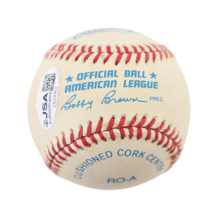 Nolan Ryan Texas Rangers Autographed OAL Baseball LE 2901/5000 JSA COA