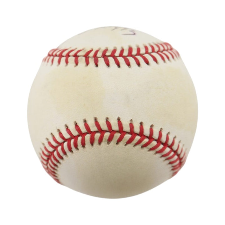 Tim Salmon Los Angeles Angels Autographed Inscribed OAL Baseball JSA COA