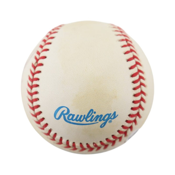 Tim Salmon Los Angeles Angels Autographed Inscribed OAL Baseball JSA COA