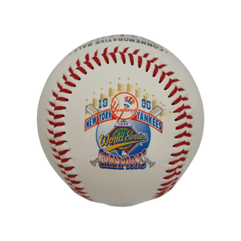 1996 New York Yankees Commemorative World Series Fotoball (2)