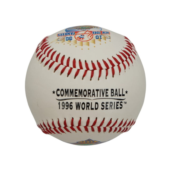 1996 New York Yankees Commemorative World Series Fotoball (2)