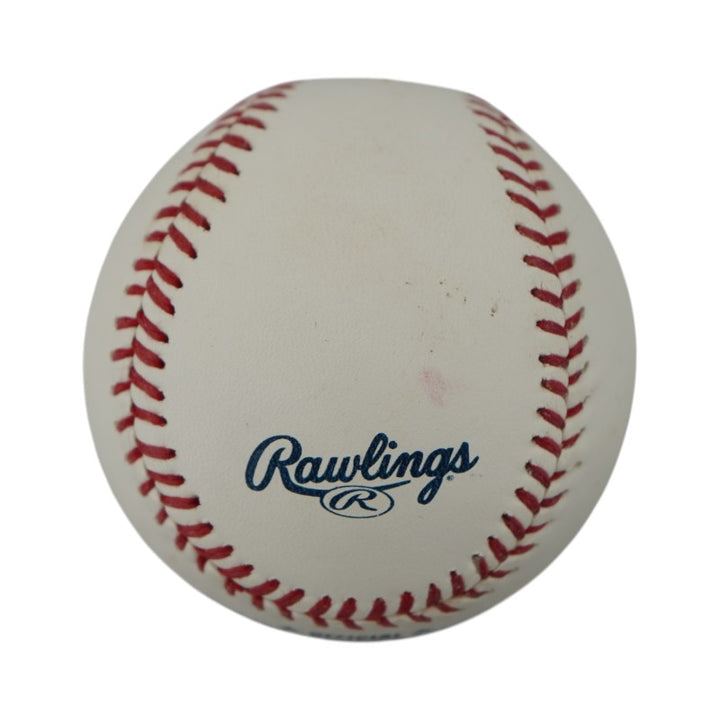 Mariano Rivera Logo OMLB Baseball with Case and Authentic Yankee Stadium Dirt Steiner COA