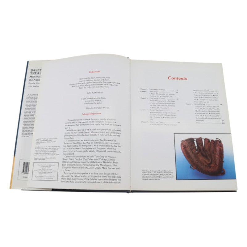 Baseball Treasures Memorabilia from the National Pastime Hardcover Book