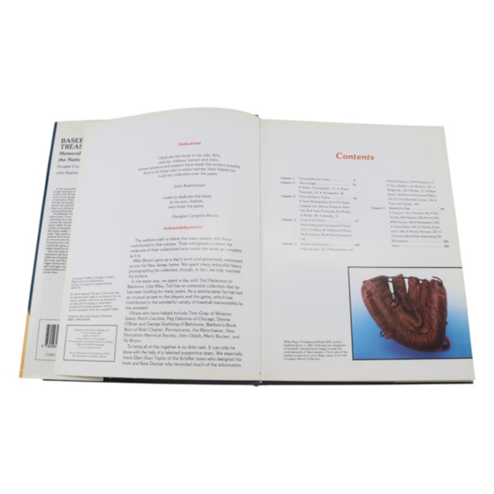 Baseball Treasures Memorabilia from the National Pastime Hardcover Book