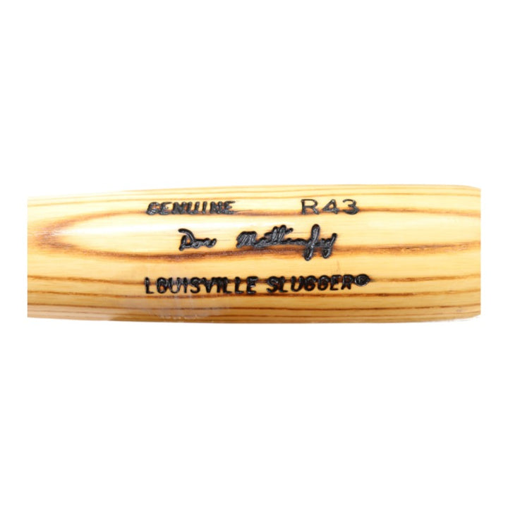 Don Mattingly New York Yankees Louisville Slugger Player Model Bat
