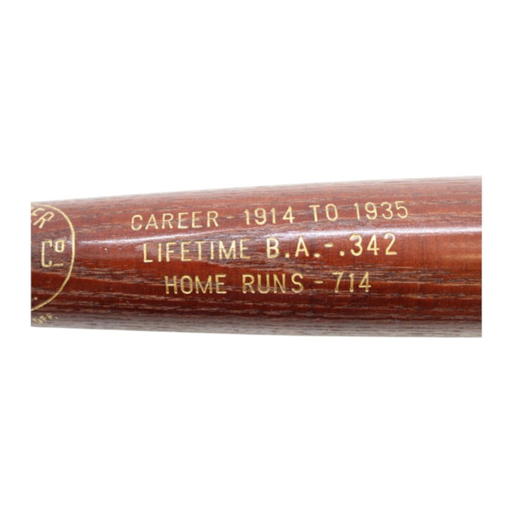 Babe Ruth New York Yankees Louisville Slugger Stat Engraved Commemorative Bat
