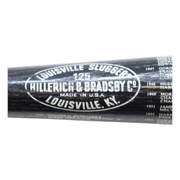 50th Anniversary of the Pro Baseball Hall of Fame Louisville Slugger Commemorative Bat
