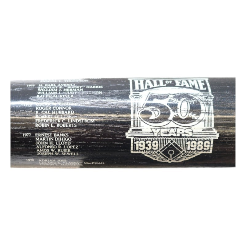 50th Anniversary of the Pro Baseball Hall of Fame Louisville Slugger Commemorative Bat