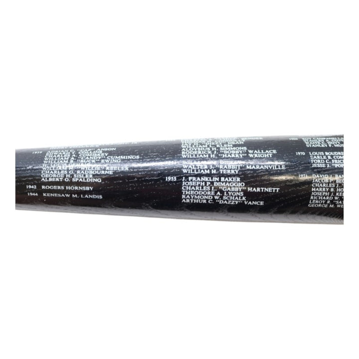 50th Anniversary of the Pro Baseball Hall of Fame Louisville Slugger Commemorative Bat