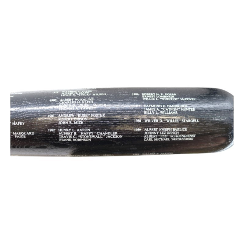 50th Anniversary of the Pro Baseball Hall of Fame Louisville Slugger Commemorative Bat