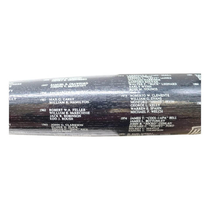 50th Anniversary of the Pro Baseball Hall of Fame Louisville Slugger Commemorative Bat