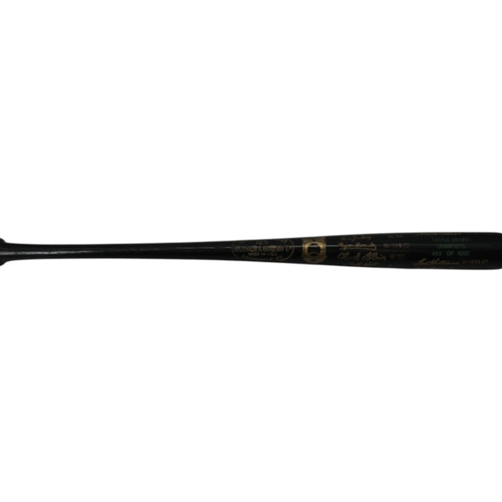 Louisville Slugger HOF Triple Crown Champions Bat LE 469/1000