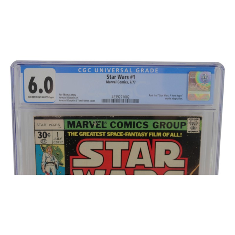 CGC Graded Star Wars #1 Marvel Comics 7/1/1977 Grade 6